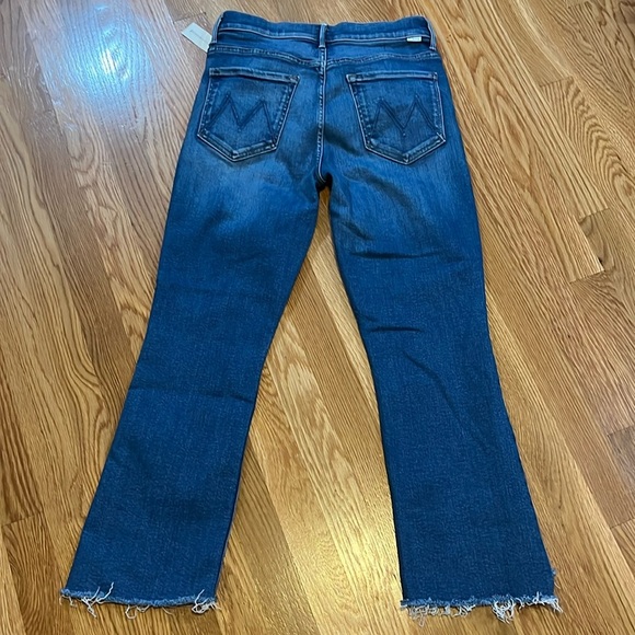 MOTHER The Insider Crop Step Fray Size 28 NWT - Picture 14 of 15